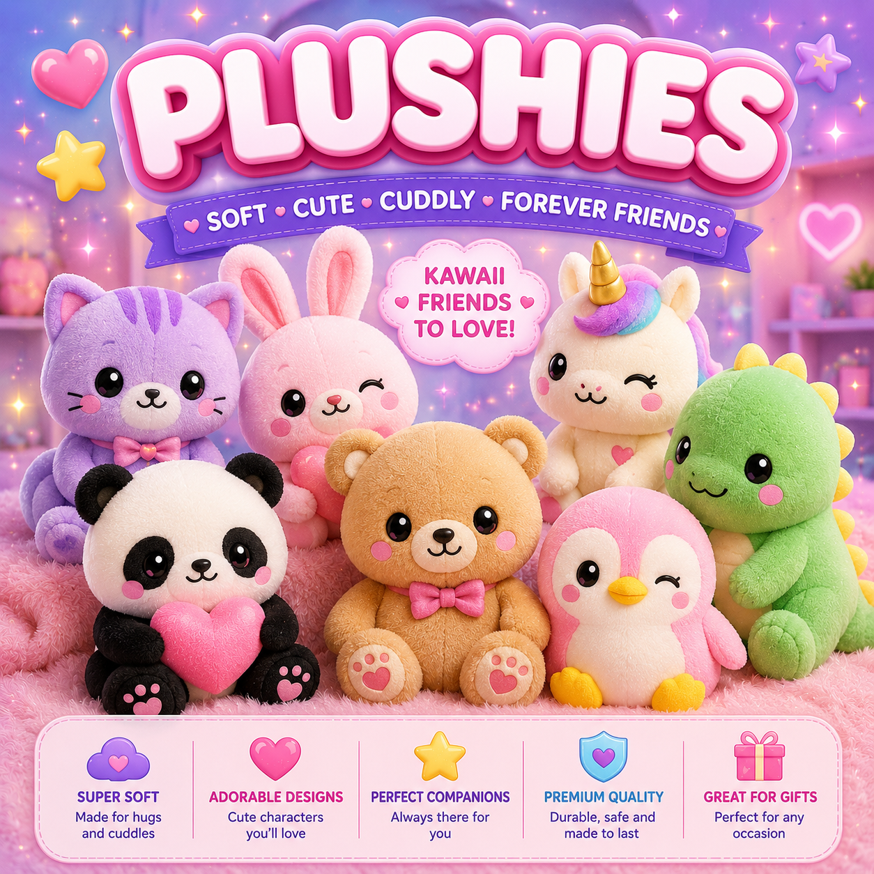 Plushies
